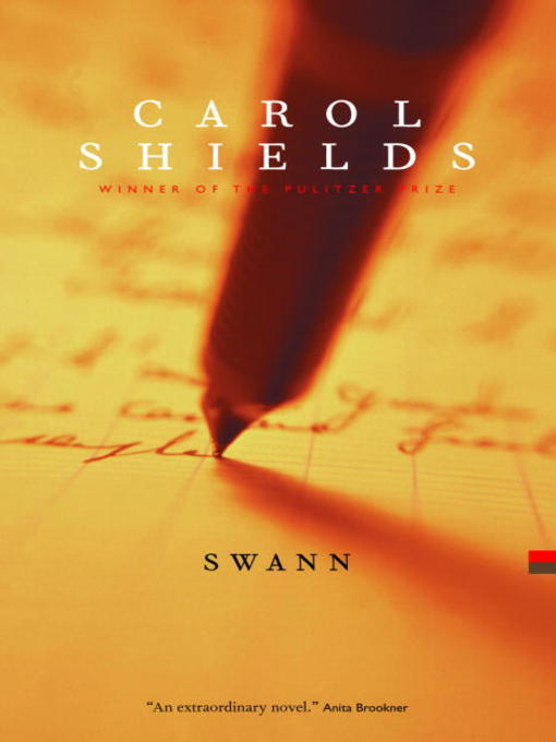 Title details for Swann by Carol Shields - Available